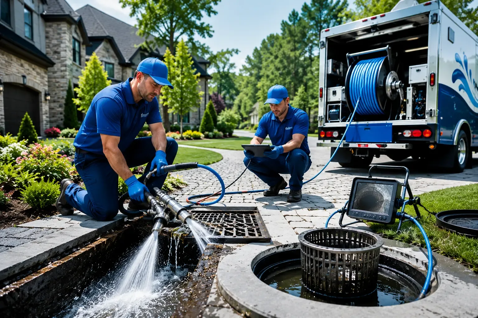 Local outdoor drain cleaning professionals in Lake Nebagamon, WI